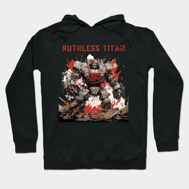 Combat Robots Ruthless Titan Hoodie by FrogandFog